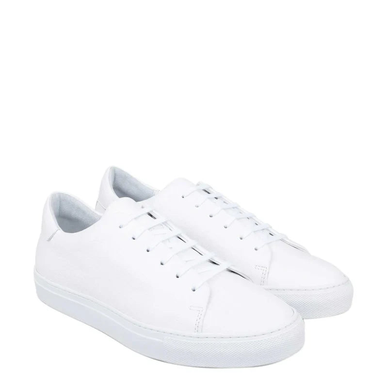 Leather Low-Top Sneakers